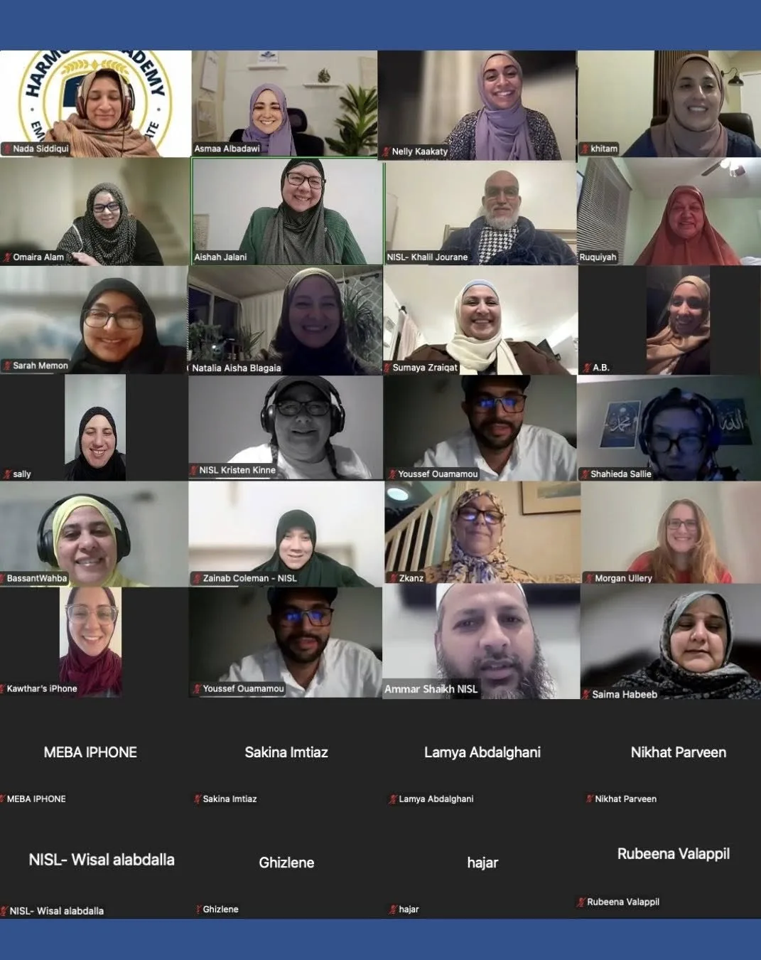 Islamic Schools League of America PLC Spring 2026 (virtual)