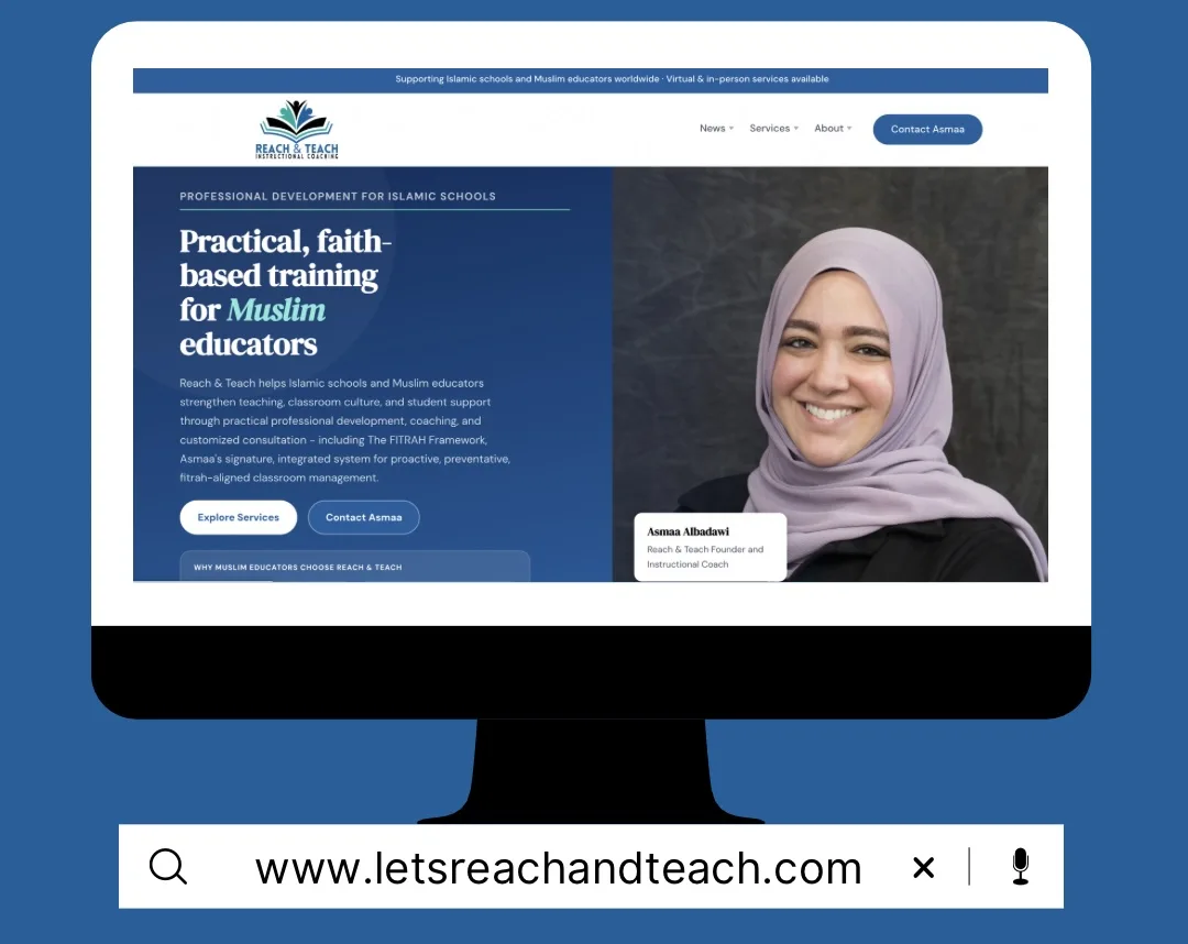 New, redesigned Reach & Teach website